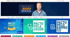 Desktop Screenshot of marciopauliki.com.br